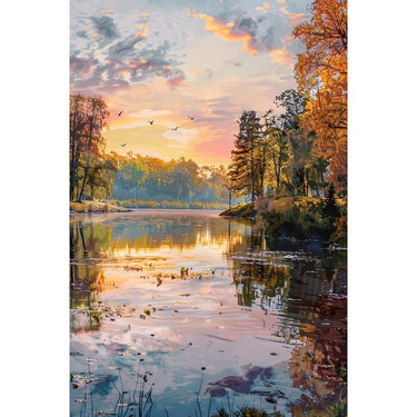 Romantic Landscape Canvas